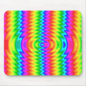 Colorful Psychedelic Mousepad Muismat (Voorkant)