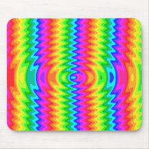 Colorful Psychedelic Mousepad