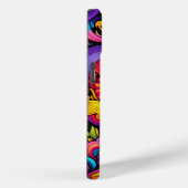 Colorful Psychedelic Pattern Case-Mate iPhone Case (Achterkant / Rechts)