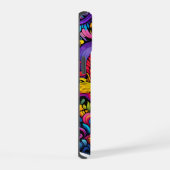Colorful Psychedelic Pattern iPhone 15 Case (Rechterkant)