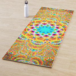 Colorful Psychedelic Pattern Yogamat