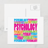 Colorful Psychology Briefkaart (Voorkant / Achterkant)