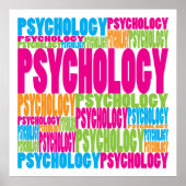 Colorful Psychology Poster (Voorkant)