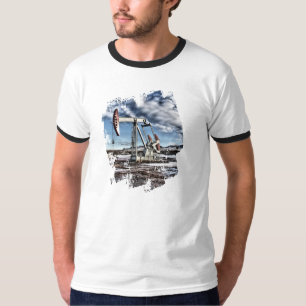 Colorful Pumpjack Afbeelding T-shirt