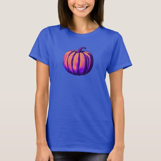Colorful Pumpkin T-shirt (Voorkant)