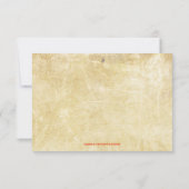 Colorful Pumpkins - 3x5 Thanksgiving Dinner Invite Kaart (Achterkant)