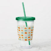 Colorful Pumpkins Acryl Drinkbeker (Links)