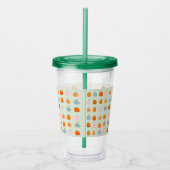 Colorful Pumpkins Acryl Drinkbeker (Rechts)