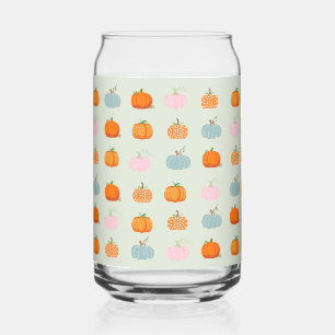 Colorful Pumpkins Blikvorm Glas