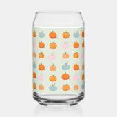 Colorful Pumpkins Blikvorm Glas (Rechts)