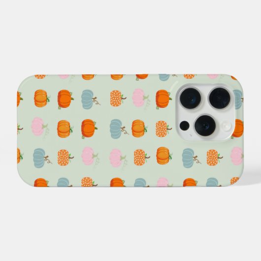 Colorful Pumpkins iPhone Hoesje (Achterkant horizontaal)