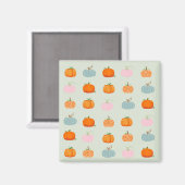 Colorful Pumpkins Magneet (Voorkant / Achterkant)