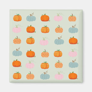 Colorful Pumpkins Magneet