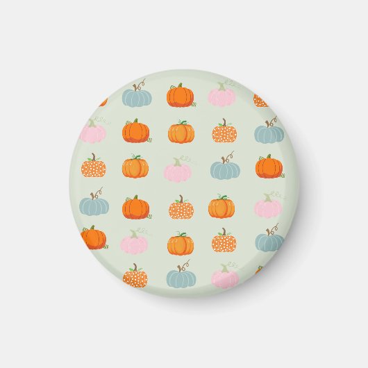 Colorful Pumpkins Magneet (Voorkant)