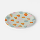 Colorful Pumpkins Papieren Bordje (Gekanteld)