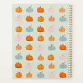 Colorful Pumpkins Planner (Achterkant)