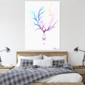Colorful Purkinke neuron Canvas Afdruk (Insitu (Slaapkamer))