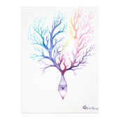 Colorful Purkinke neuron Foto Afdruk (Voorkant)