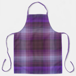 Colorful Purple Colors Of The Year Checkered Schort