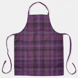 Colorful Purple Tone Colors Of The Year Checkered  Schort