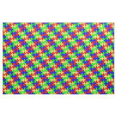 Colorful Puzzle Fabric Stof (Fat Quarter)