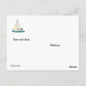 Colorful Quayside Briefkaart (Achterkant)