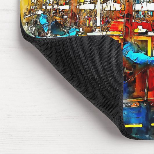 Colorful Quayside Muismat (Hoek)