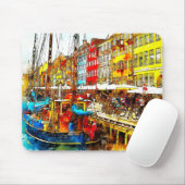 Colorful Quayside Muismat (Met muis)