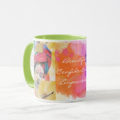 Colorful Queen Mok, 11 oz Mok (Voorkant links)