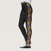 Colorful Quilt Pattern-Leggings Leggings (Links)