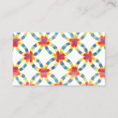 Colorful Quilt Visitekaartje (Achterkant)