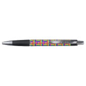 Colorful Rainbow Block Patroon Pen (Achterkant)