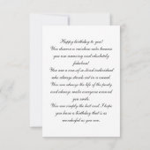 Colorful Rainbow Cake Birthday Kaart (Achterkant)