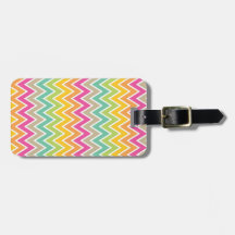 Colorful Rainbow Chevron Pattern