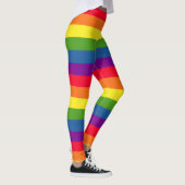 Colorful Rainbow Flag Gay Pride Leggings (Rechts)