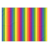 Colorful Rainbow Flag Gay Pride Tafelkleed (Voorkant (Horizontaal))