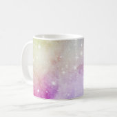 Colorful Rainbow Galaxy Pattern Koffiemok (Voorkant links)
