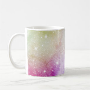 Colorful Rainbow Galaxy Pattern Koffiemok