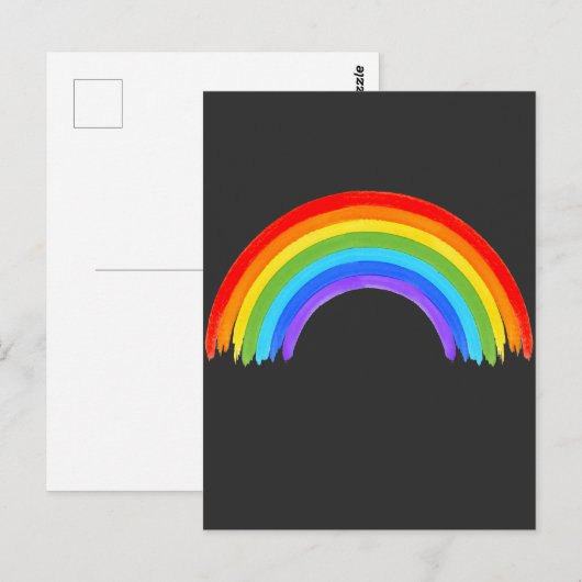 Colorful Rainbow LGBT Equal Rights Love Briefkaart (Voorkant / Achterkant)