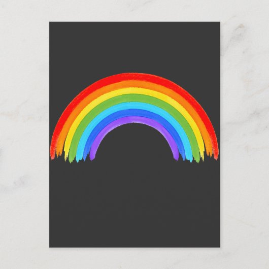 Colorful Rainbow LGBT Equal Rights Love Briefkaart (Voorkant)