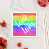 Colorful Rainbow|Love is Love| Gay Pride Servet (Insitu)