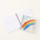 Colorful Rainbow Notebook.  Notitieboek (Binnen)