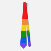 Colorful Rainbow Stropdas (Voorkant)