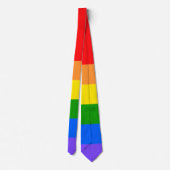 Colorful Rainbow Stropdas (Achterkant)