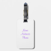 Colorful Rainbow Sun Bagagelabel (Achterkant verticaal)