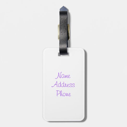 Colorful Rainbow Sun Bagagelabel (Achterkant verticaal)