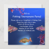 COLORFUL RAINBOW TROUT VISSEN TOURNATIONPARTIJ KAART (Achterkant)