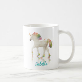 Colorful Rainbow Unicorn Polygon Name - Mok