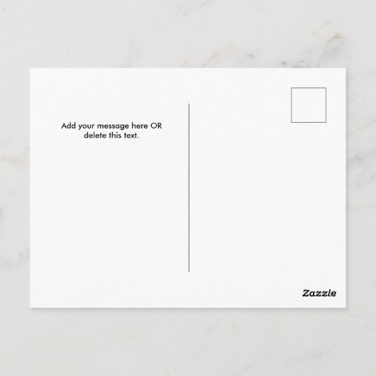 Colorful Rainbow Welkom bij Kindergarten Briefkaart (Achterkant)