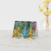 Colorful Ramadan Lantern Note Card Kaart (Gele Bloem)